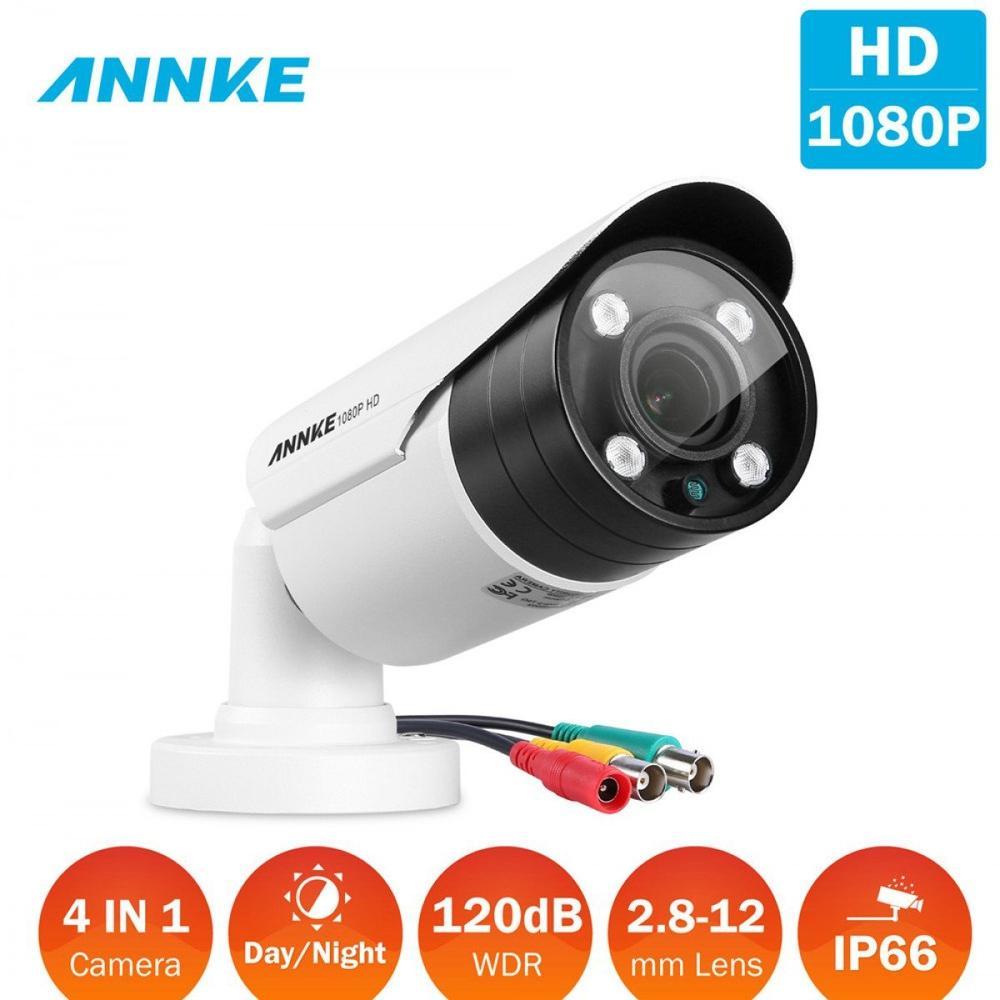 Annke Analogue Security Camera: 1080P HD Motorised Varifocal Bullet