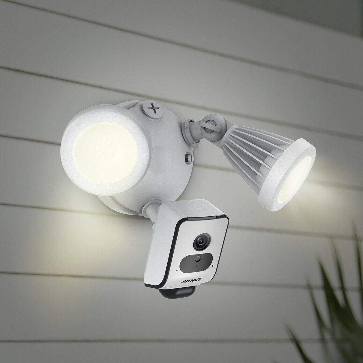 Annke Wireless AI Floodlight Camera: 1080P Full HD (2MP), PIR