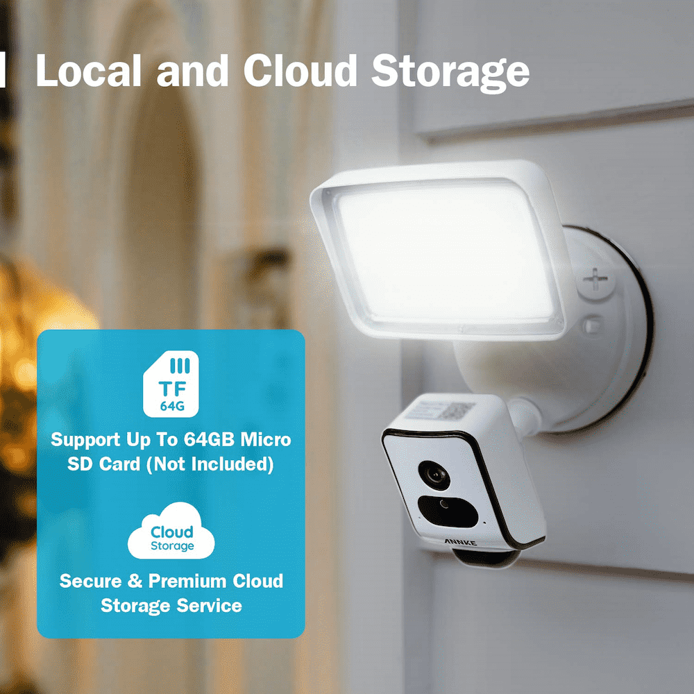 Annke Wireless AI Floodlight Camera: 1080P Full HD (2MP), 2150 Lumens
