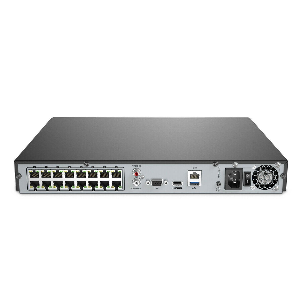 Annke 16 Channel Network Video Recorder: 8MP 4K Ultra HD with POE