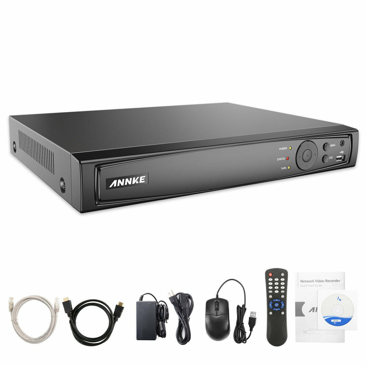 Annke 16 Channel Security Kit: 8MP(4K Ultra HD) NVR, 16 X 5MP Turret Cameras